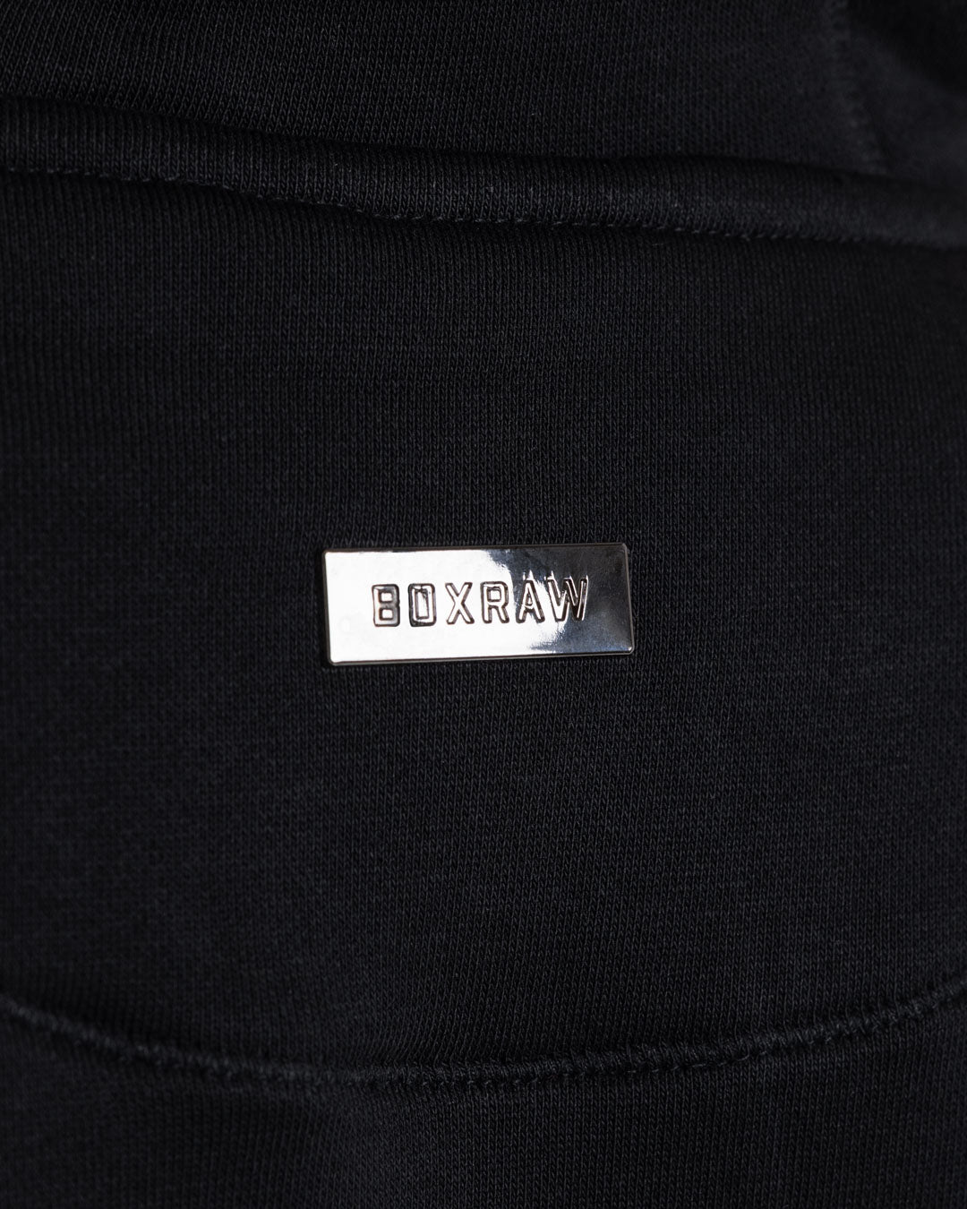 Johnson Zip Up Hoodie - Black