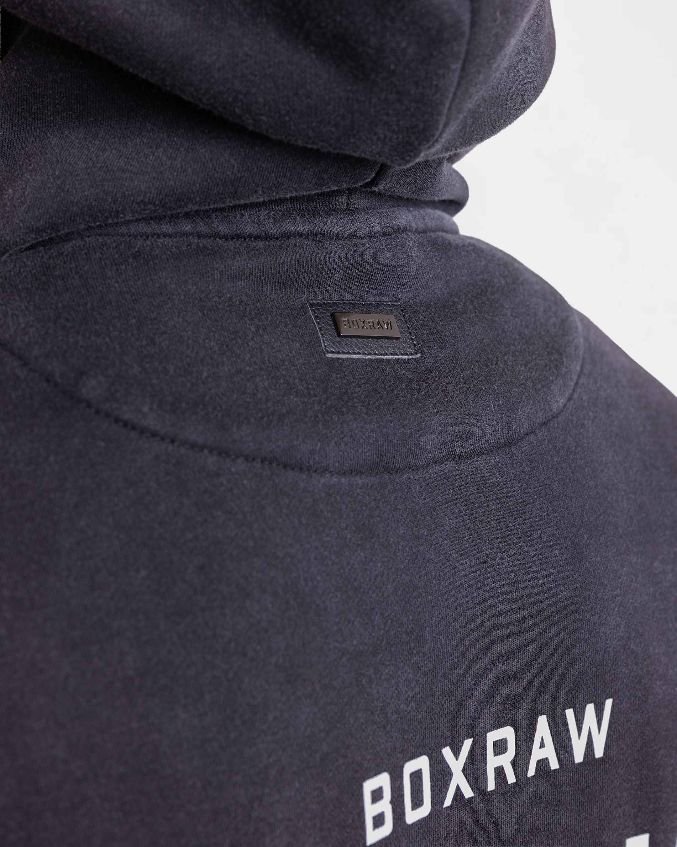 Nakatani x Sparring Club Oversized Hoodie - Washed Black