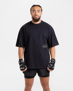 Nakatani x Sparring Club Oversized T-Shirt - Washed Black