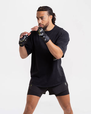 Nakatani x Sparring Club Oversized T-Shirt - Washed Black