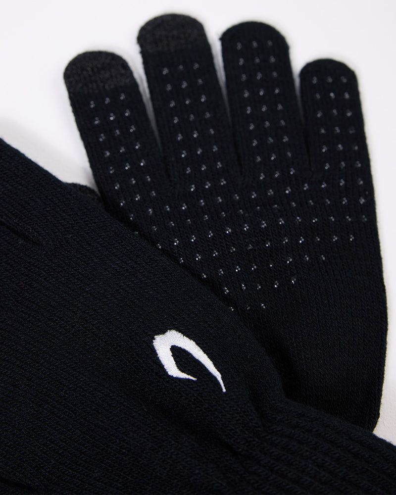 BOXRAW Knitted Gloves - Black