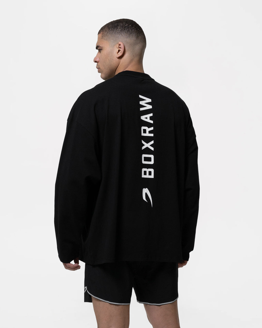 Lineal Long Sleeve T-Shirt - Black