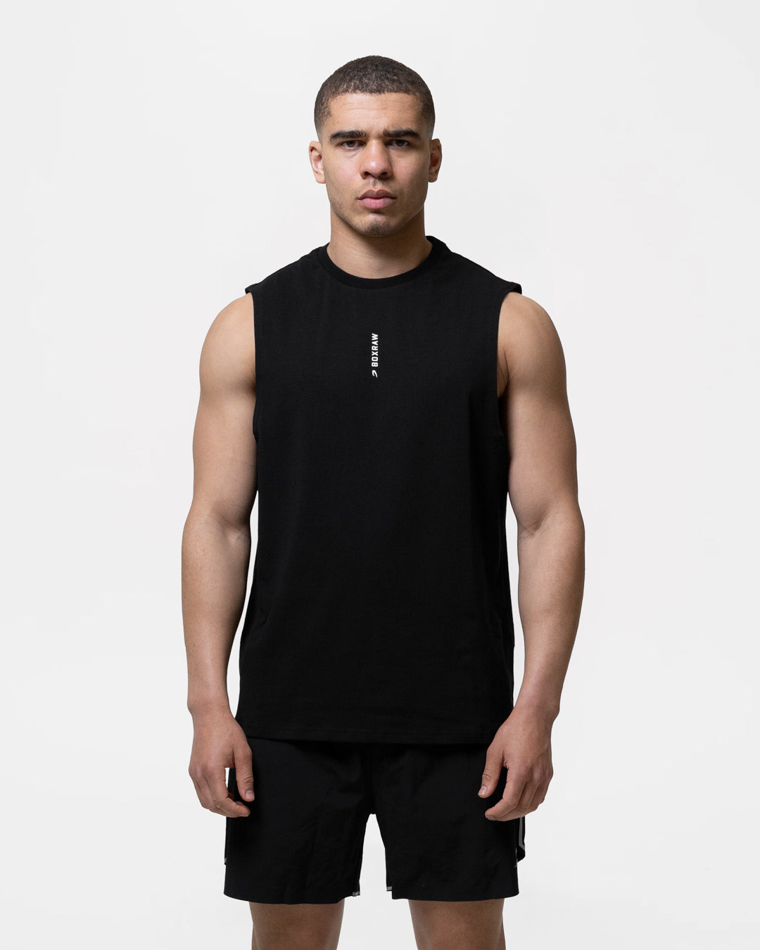 Lineal Muscle Tank - Black