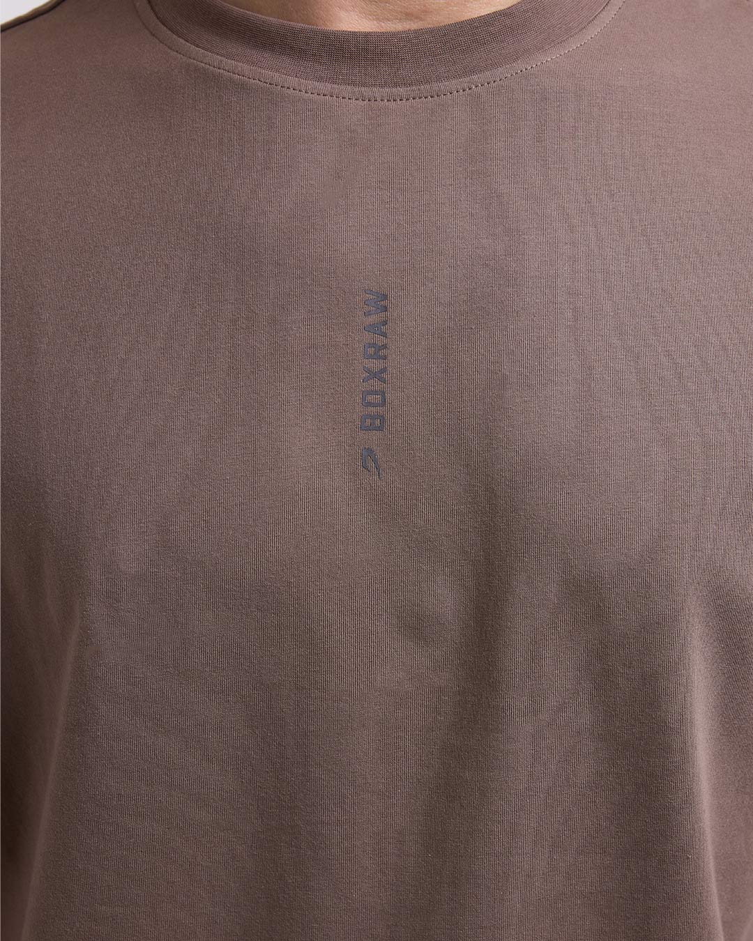 Lineal Oversized T-Shirt - Mocha