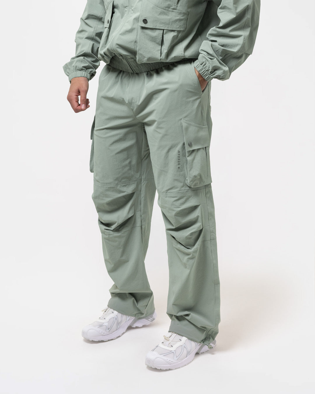 Benton Cargo Pants - Stone Green