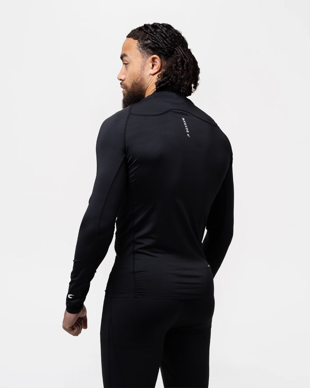 Saddler Compression Long Sleeve T-Shirt - Black
