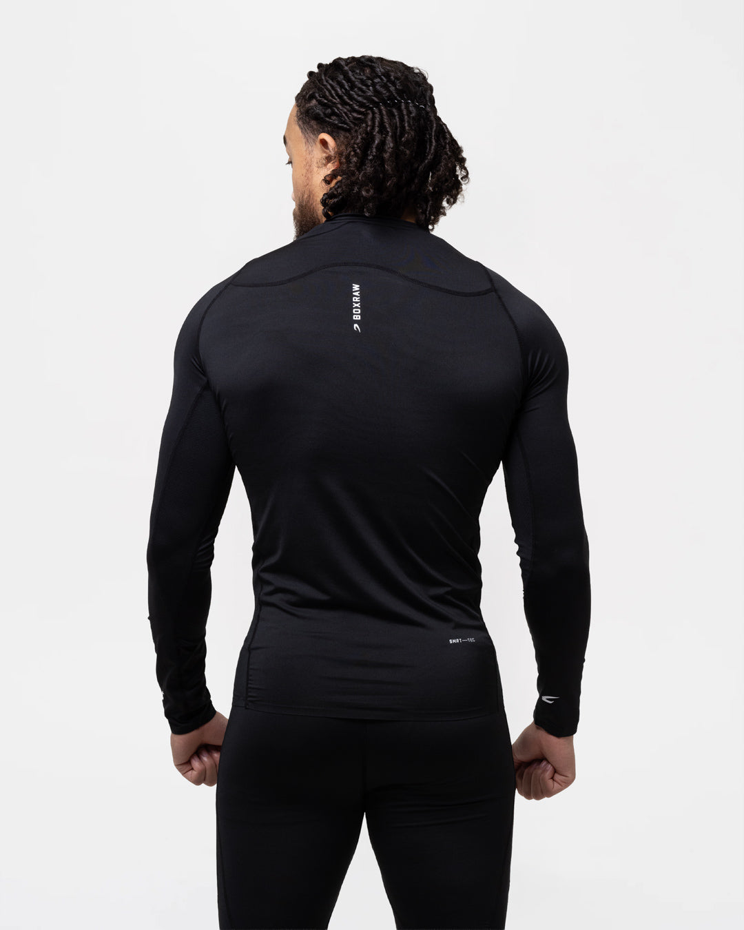 Saddler Compression Long Sleeve T-Shirt - Black