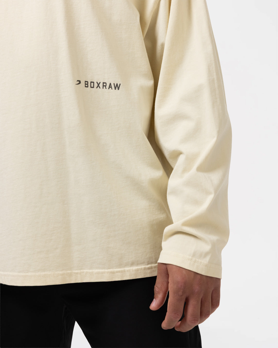 Sparring Club Long Sleeve T-Shirt - Washed Beige