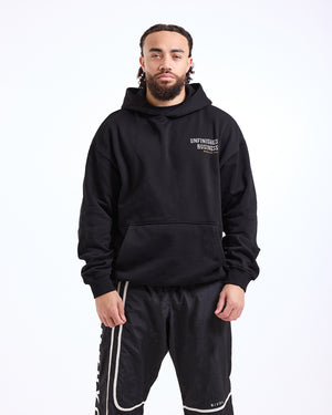 Bivol x BOXRAW Unfinished Business Oversized Hoodie - Black