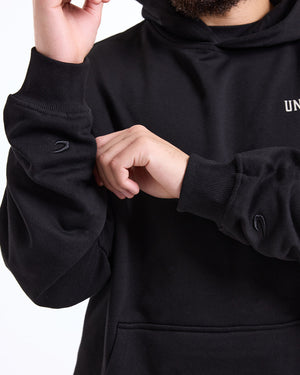 Bivol x BOXRAW Unfinished Business Oversized Hoodie - Black