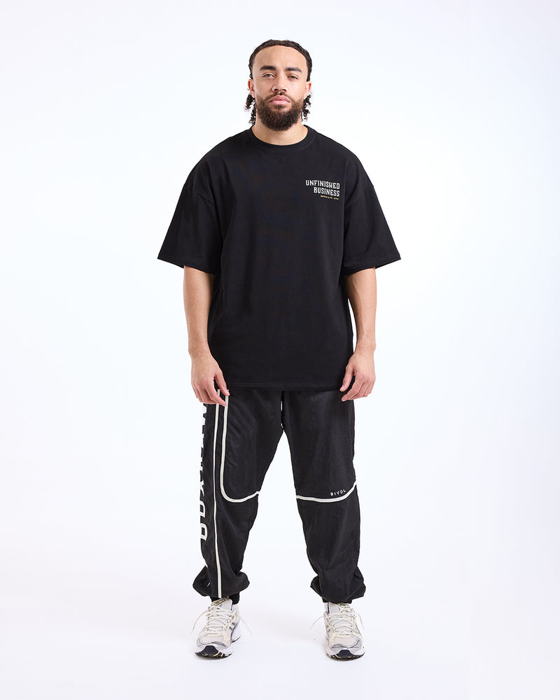 Bivol x BOXRAW Unfinished Business Oversized T-Shirt - Black