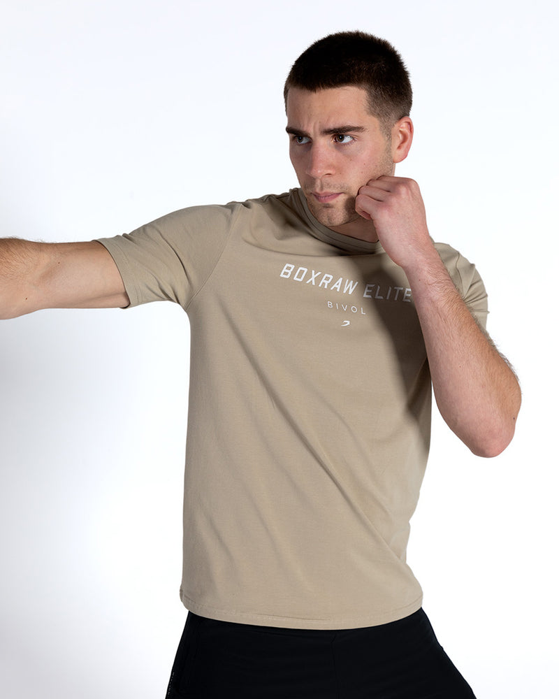 Bivol x BOXRAW T-Shirt - Taupe Beige