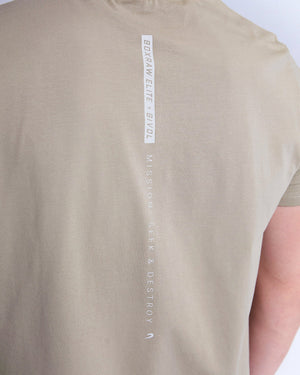 Bivol x BOXRAW T-Shirt - Taupe Beige