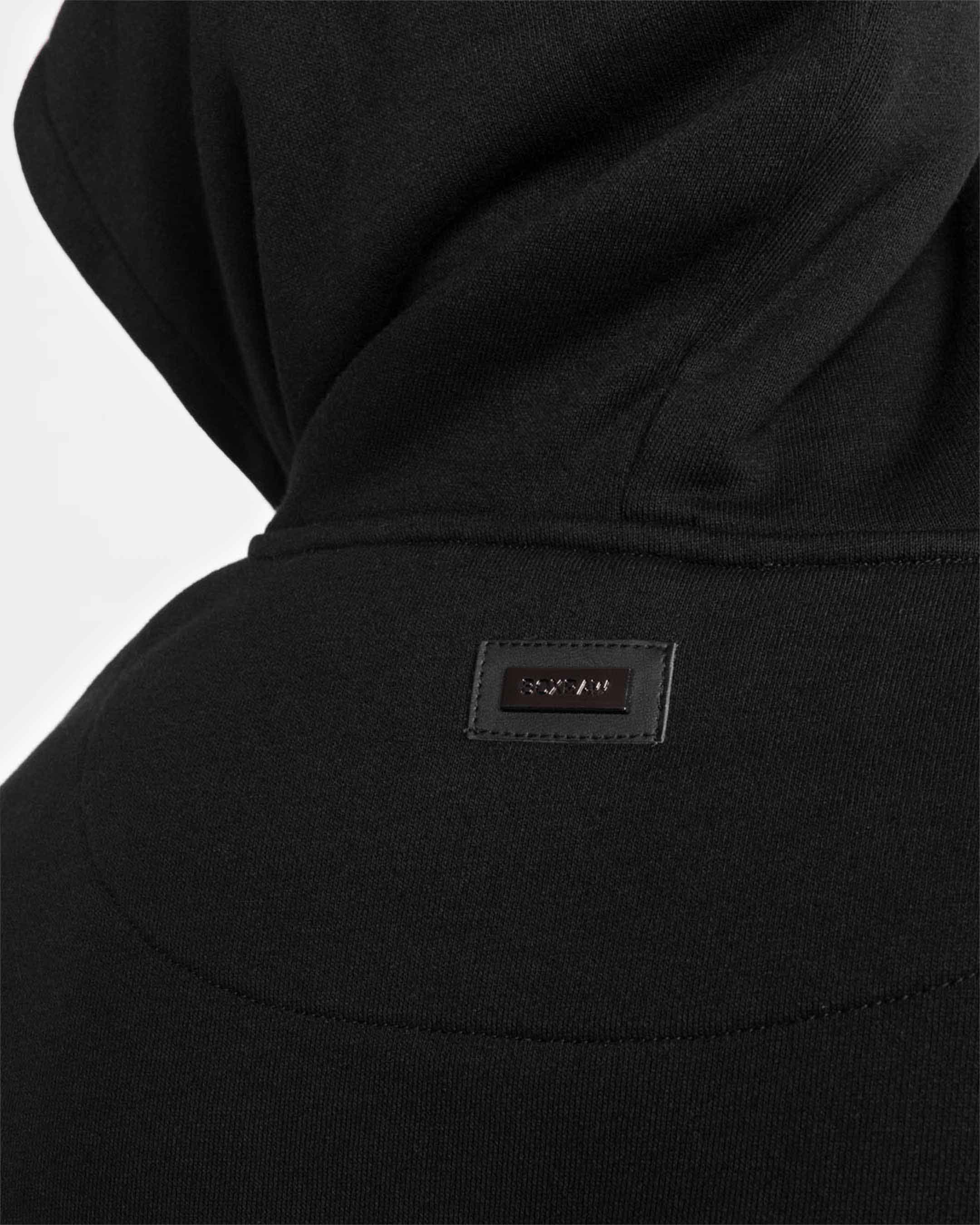 Death Before Dishonor Oversized Hoodie - Black