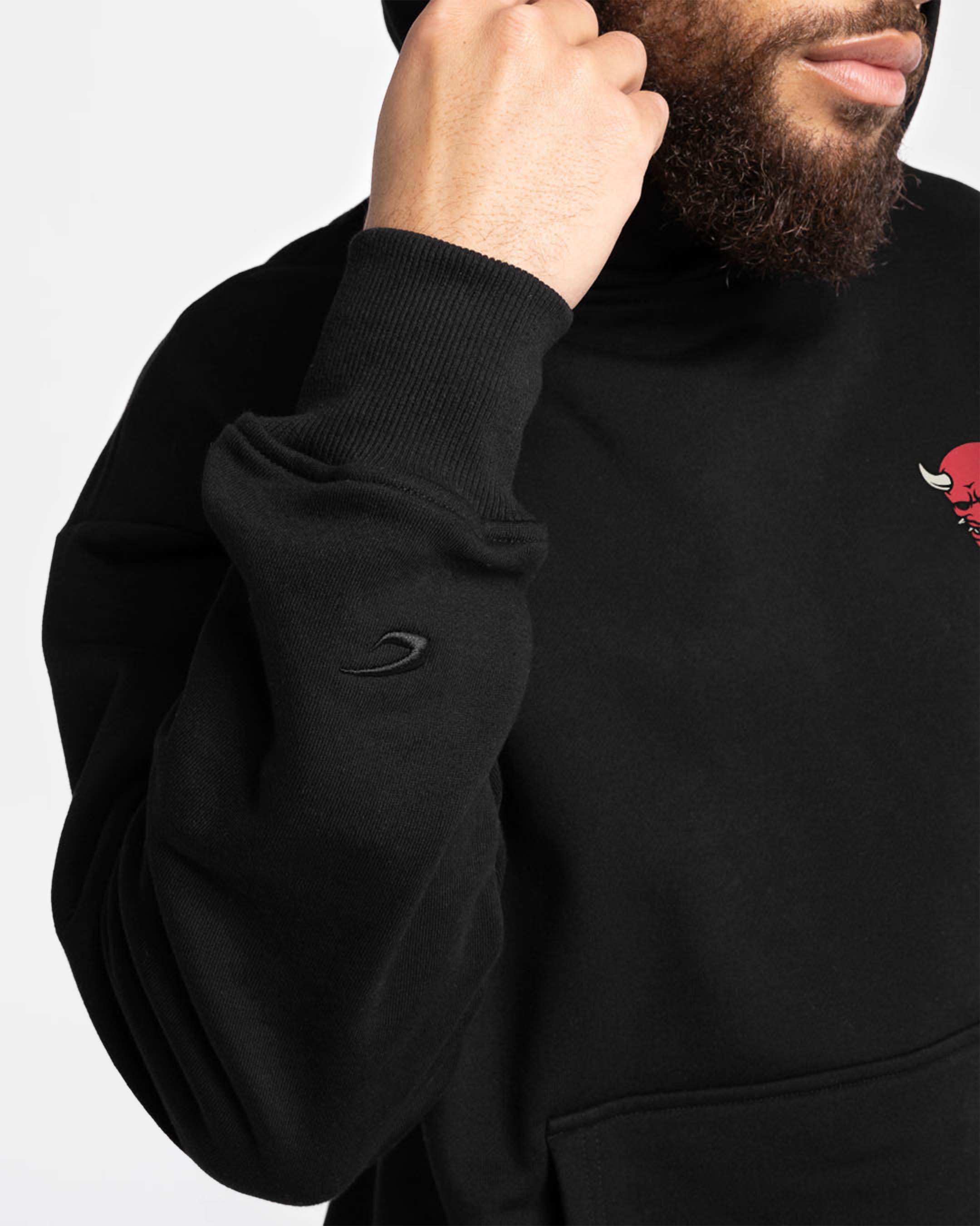 Death Before Dishonor Oversized Hoodie - Black