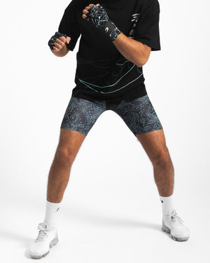 Disciplined Thought/Action Compression Shorts - Black