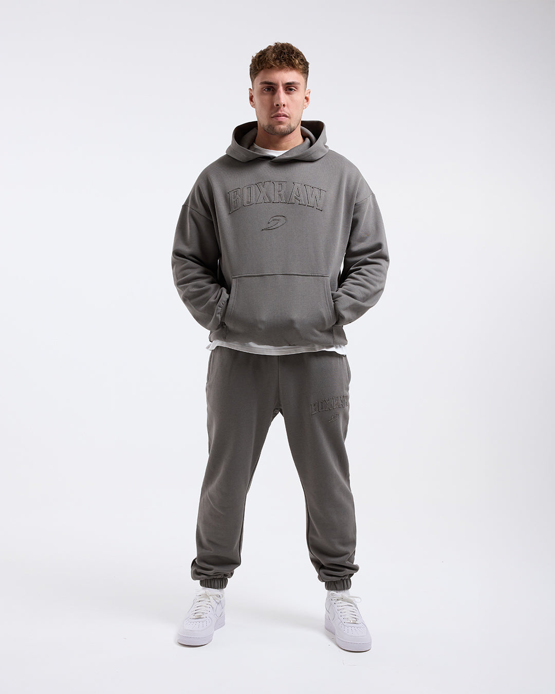 East Street Hoodie - Distressed Grey