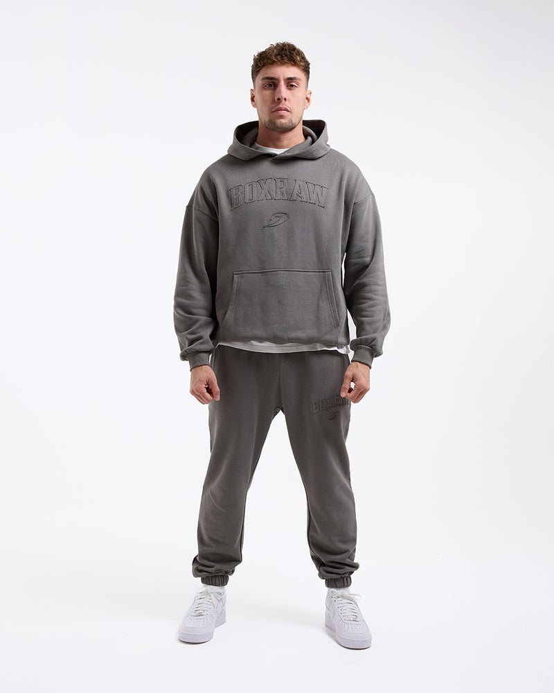 East Street Hoodie - Distressed Grey