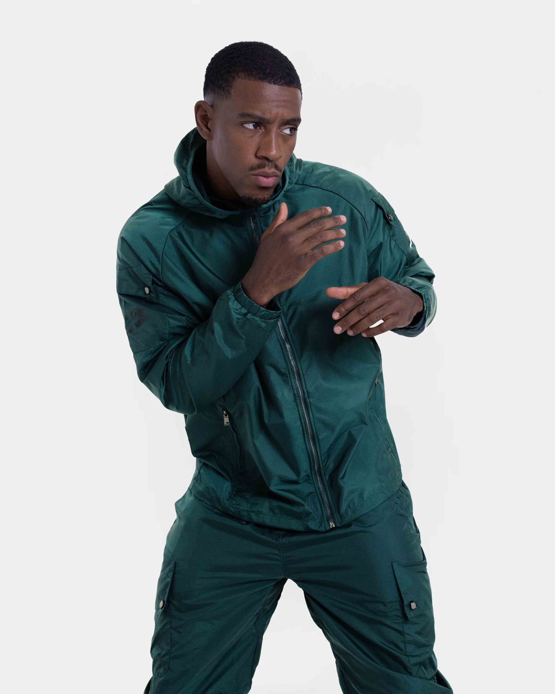Dundee Windbreaker Jacket - Green