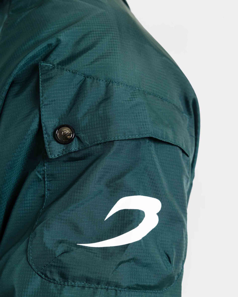 Dundee Windbreaker Jacket - Dark Green