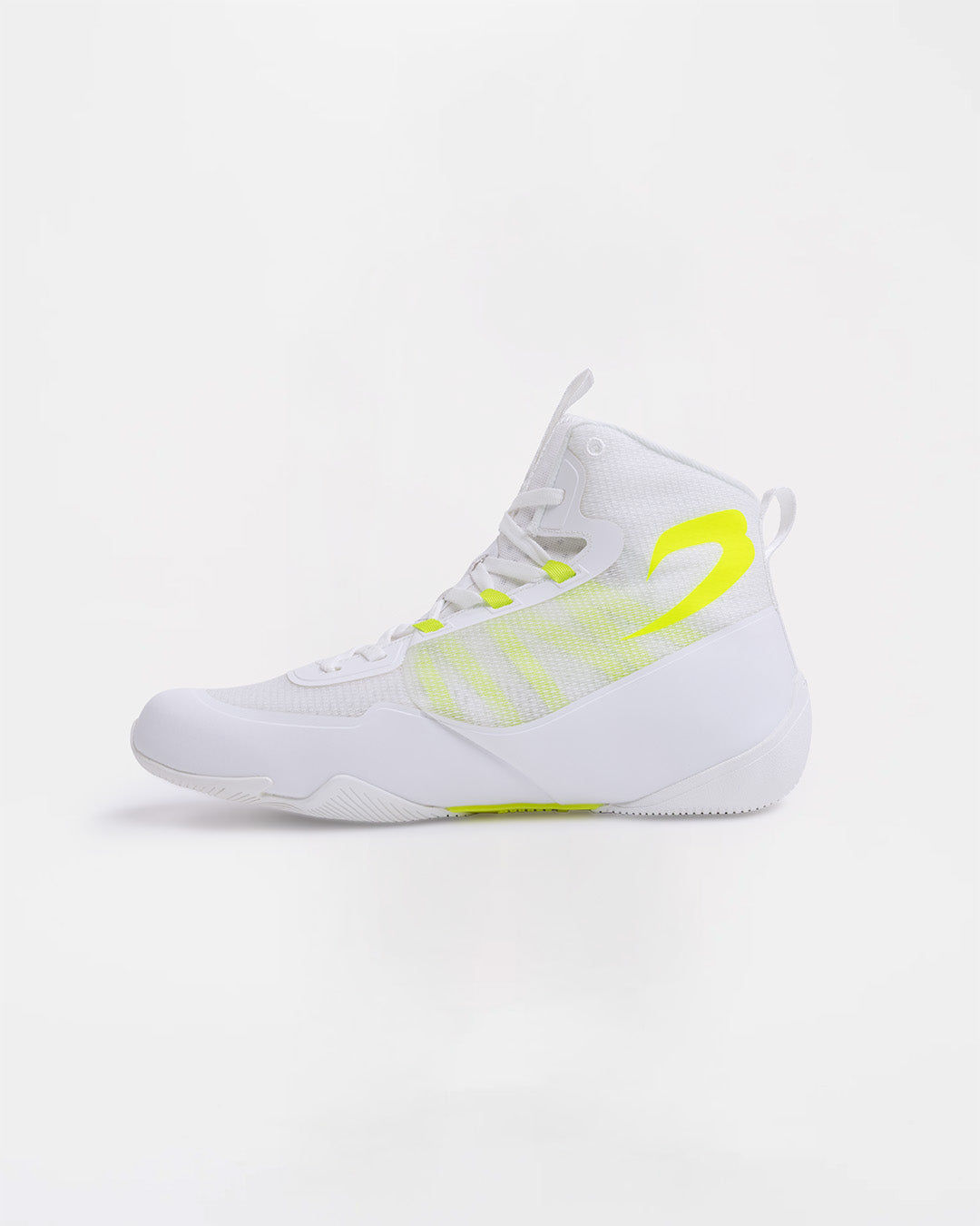 Nakatani Lo-Top Impello Boxing Boots - White/Yellow