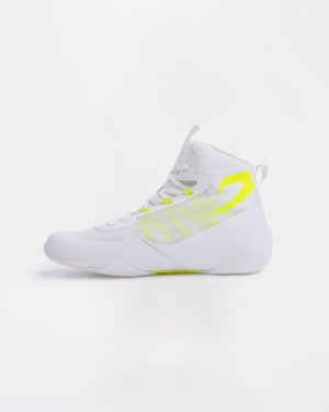 Nakatani Lo-Top Impello Boxing Boots - White/Yellow