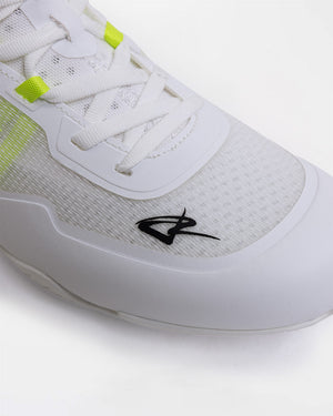 Nakatani Lo-Top Impello Boxing Boots - White/Yellow