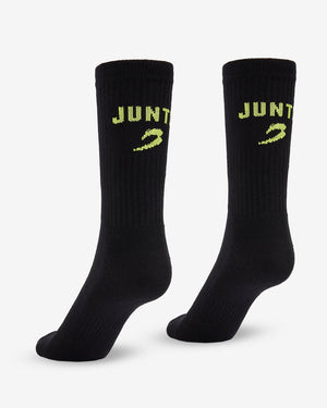 Nakatani x BOXRAW Crew Socks (3 Pairs) - Black