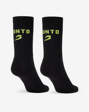 Nakatani x BOXRAW Crew Socks (3 Pairs) - Black