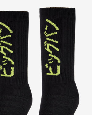 Nakatani x BOXRAW Crew Socks (3 Pairs) - Black