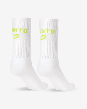 Nakatani x BOXRAW Crew Socks (3 Pairs) - White