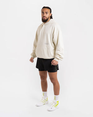 Nakatani x Sparring Club Oversized Hoodie - Washed Beige