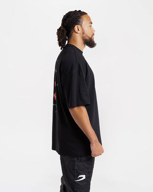 Nakatani x BOXRAW Oversized T-Shirt - Black