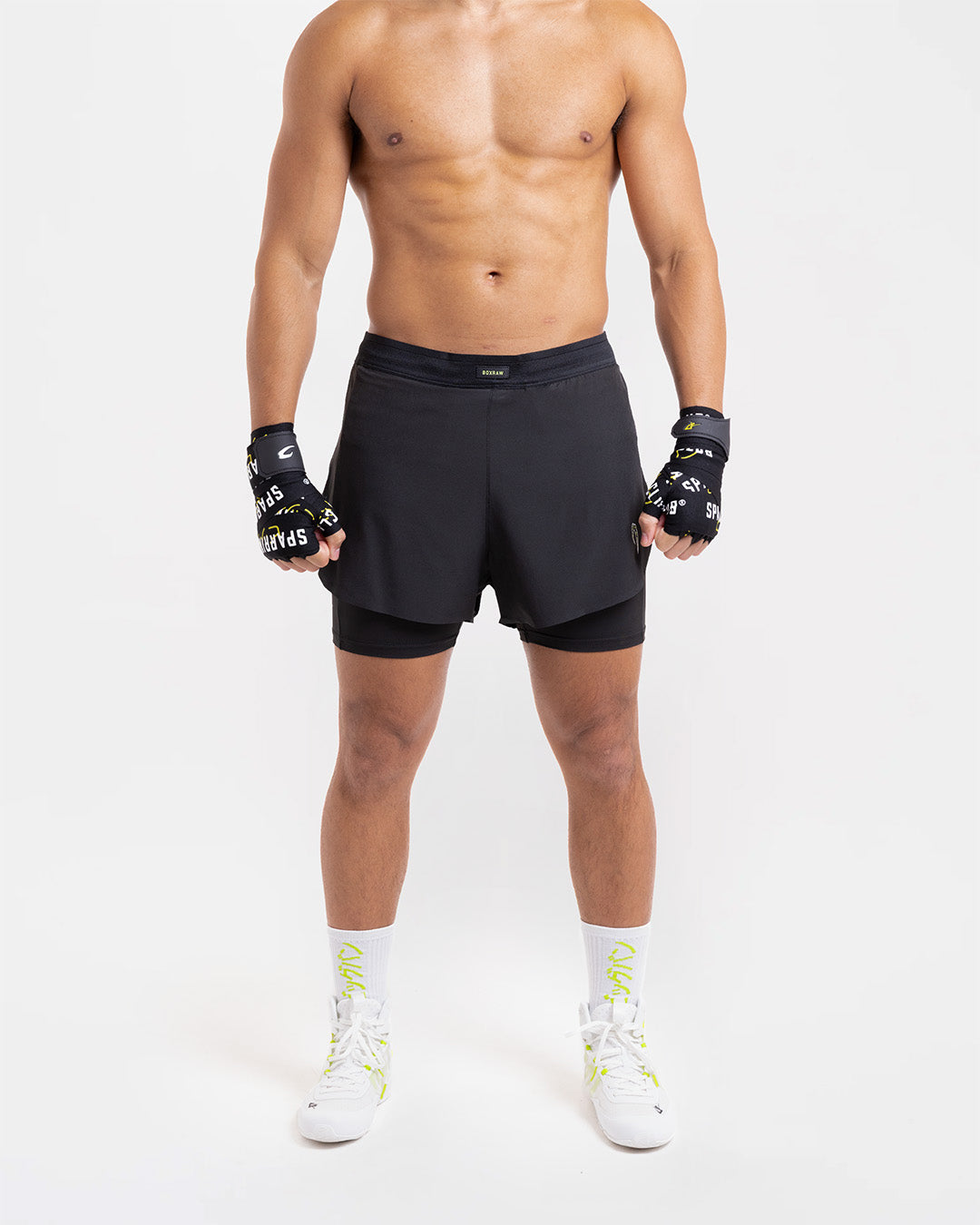 Nakatani x BOXRAW 2-in-1 Shorts - Black