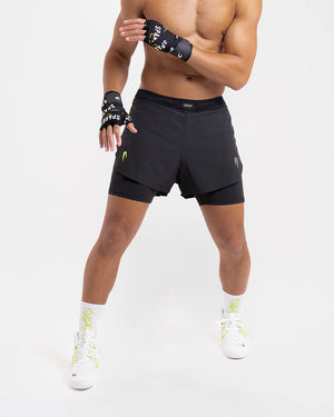 Nakatani x BOXRAW 2-in-1 Shorts - Black