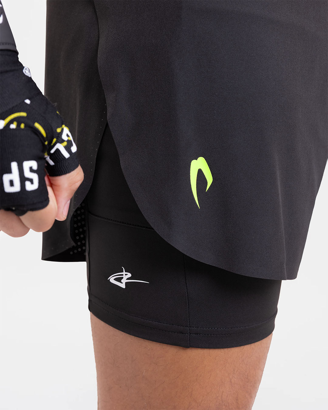 Nakatani x BOXRAW 2-in-1 Shorts - Black