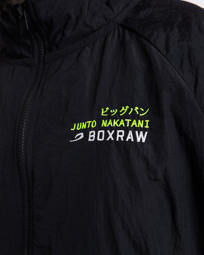 Nakatani x BOXRAW Track Jacket - Black/Yellow | BOXRAW