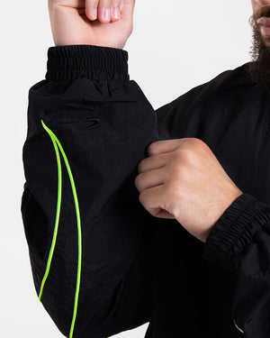 Nakatani x BOXRAW Track Jacket - Black/Yellow
