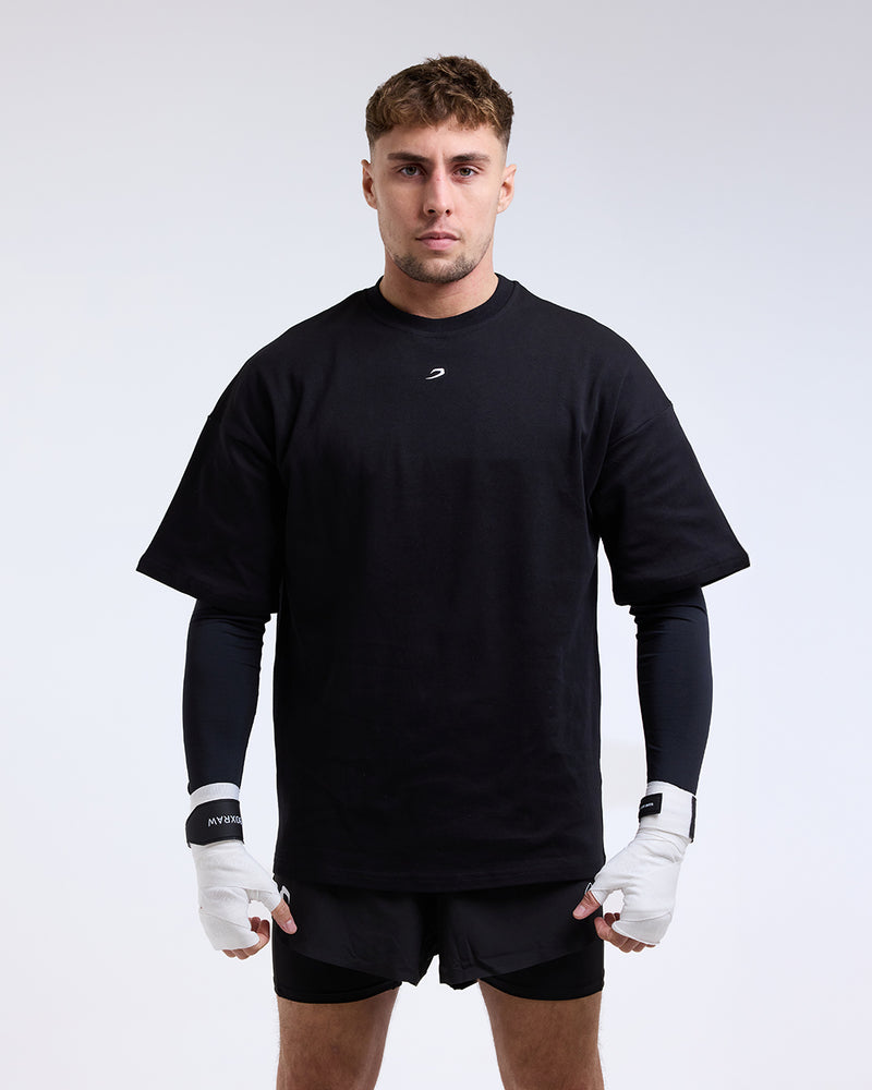 Strike Oversized T-Shirt - Black