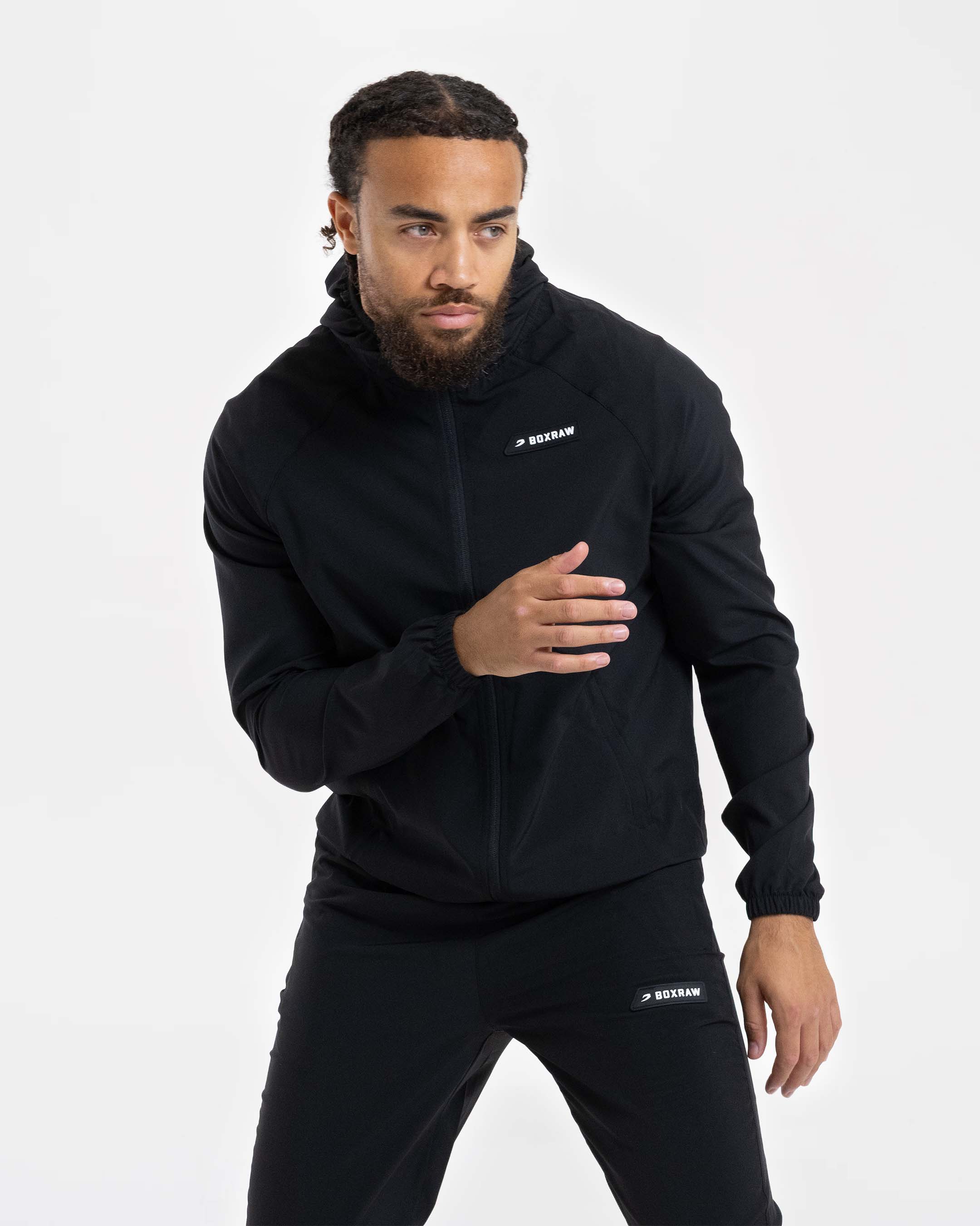 Robinson Training Jacket - Black