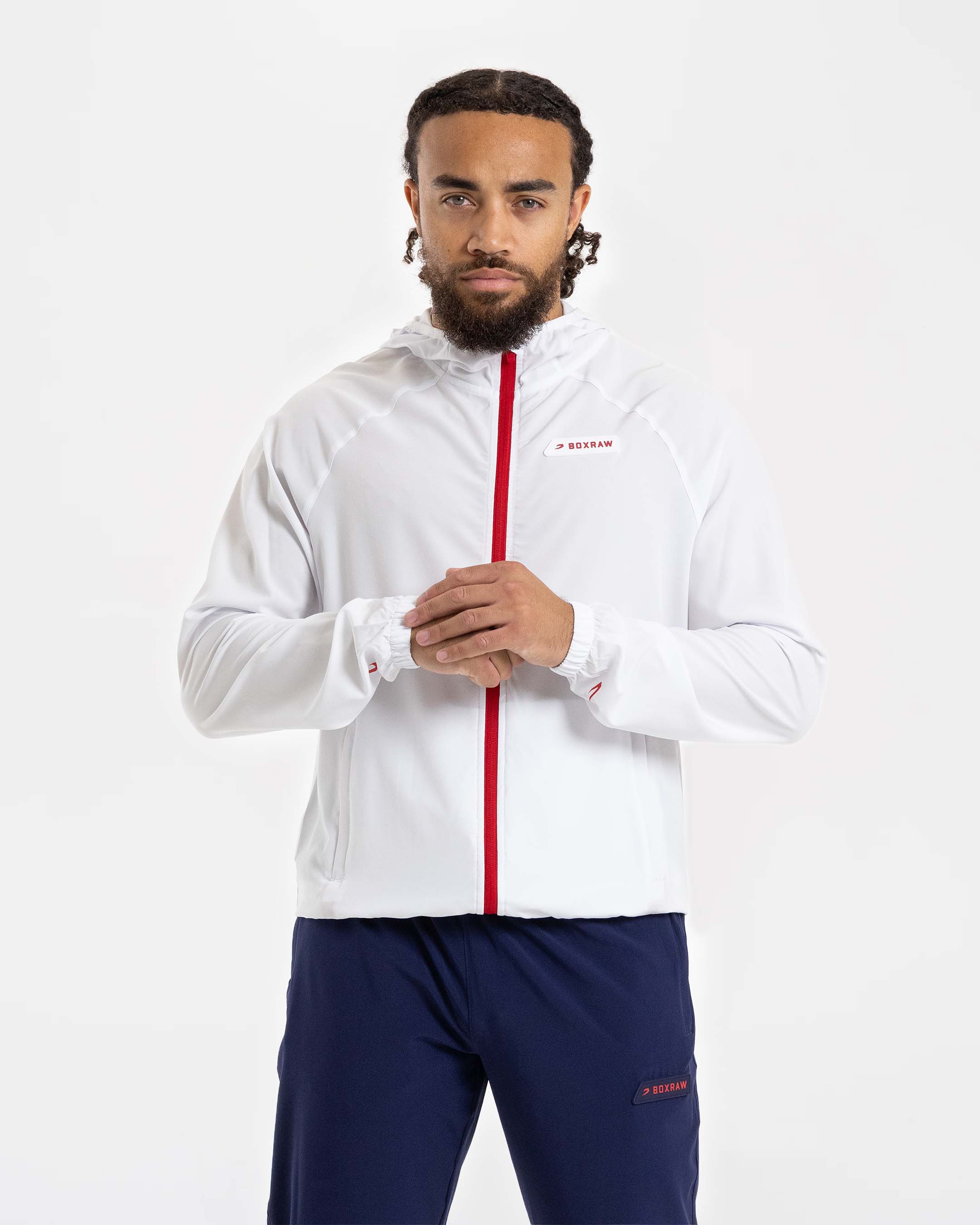 Robinson Training Jacket - White