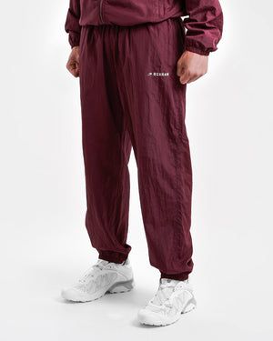 Saxton Track Bottoms - Burgundy