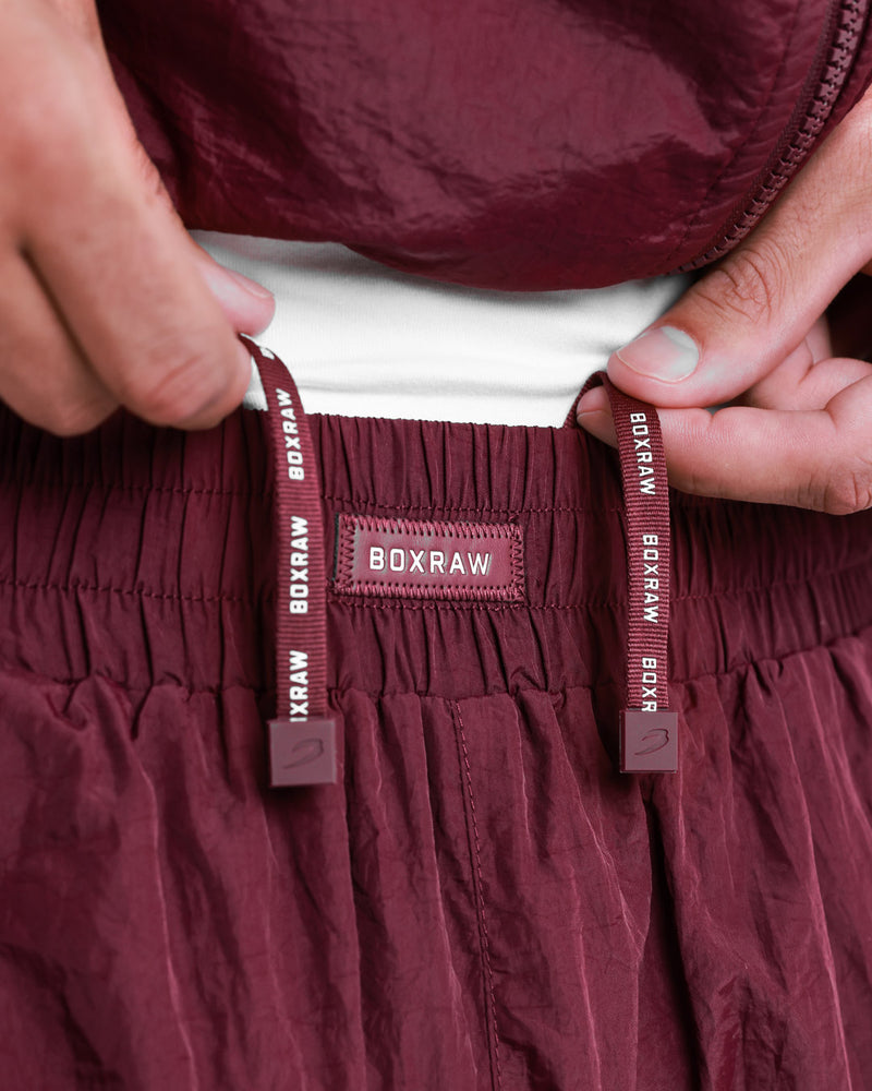 Saxton Track Bottoms - Burgundy