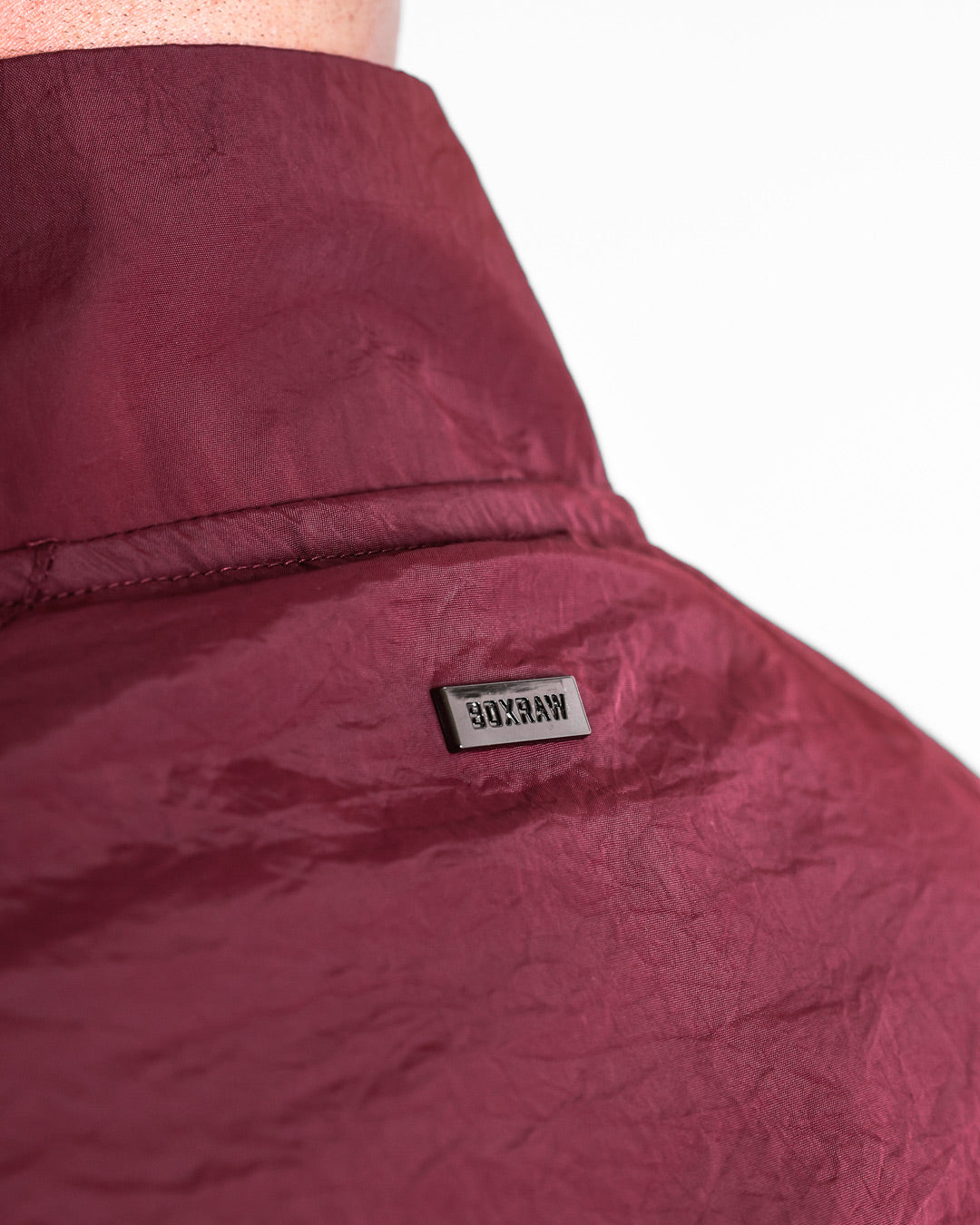 Saxton Track Jacket - Burgundy