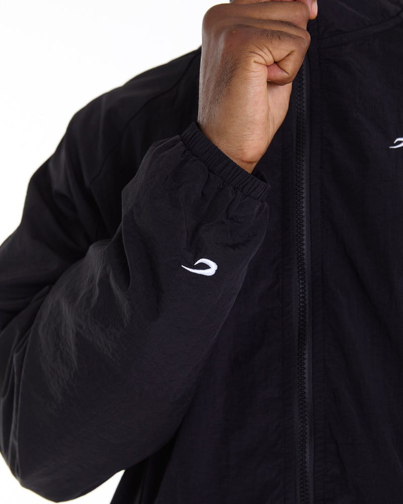 Saxton Track Jacket - Black