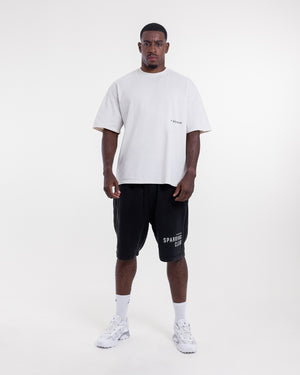 Sparring Club Sweat Shorts - Washed Black