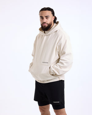 Sparring Club Oversized Hoodie - Washed Beige