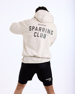 Sparring Club Oversized Hoodie - Washed Beige