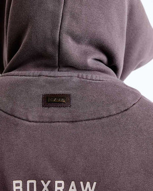 Sparring Club Oversized Hoodie - Washed Brown