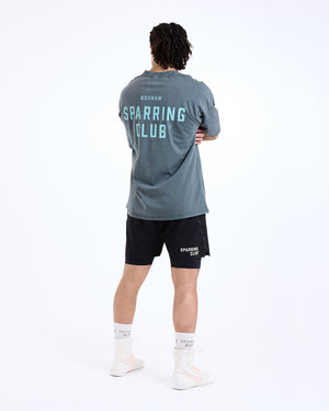 Sparring Club Oversized T-Shirt - Washed Charcoal